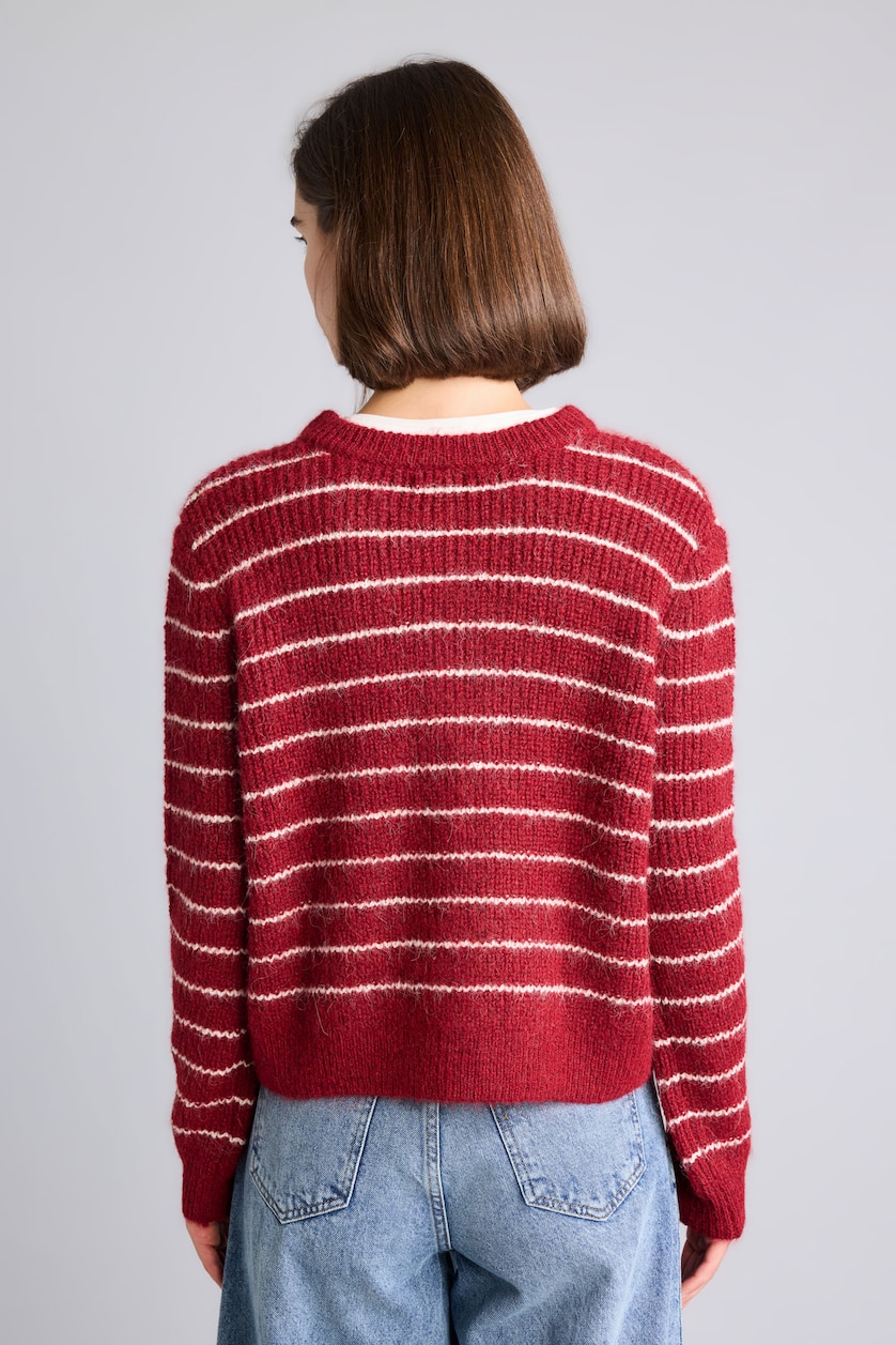 Әйелдерге қызыл Regular Fit кардиган