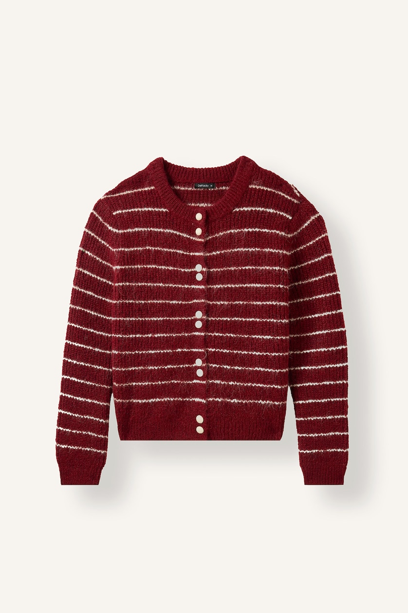 Әйелдерге қызыл Regular Fit кардиган
