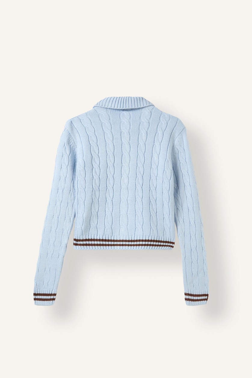 Женщины Голубрй Кардиган Regular Fit