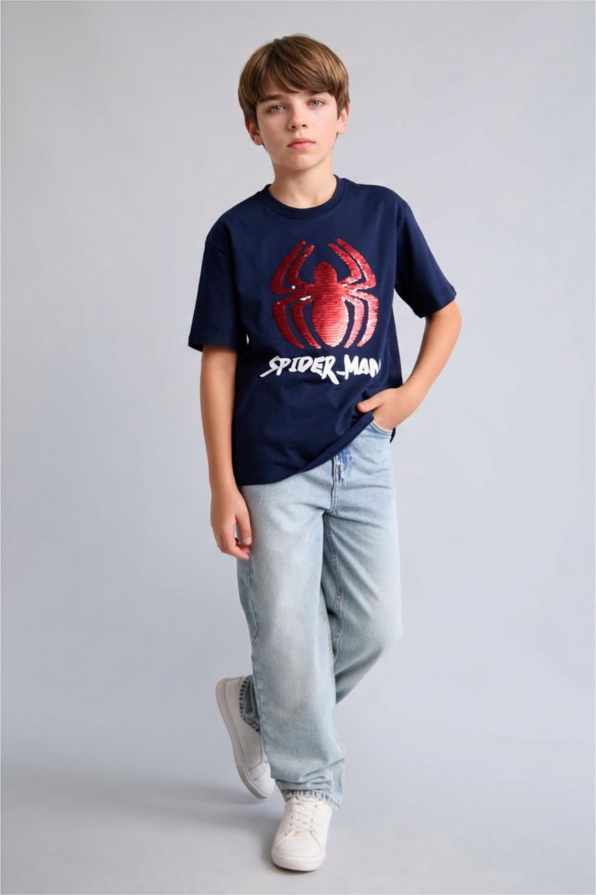 Young Boys - Teen Boys Light Blue Loose Fit Jeans
