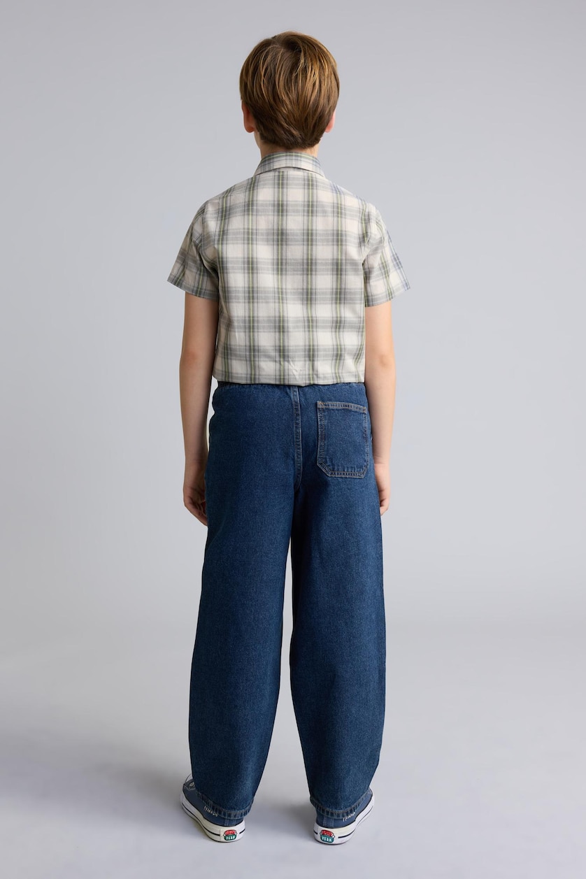 BOYS & TEENS Dark Blue Regular Fit Jeans