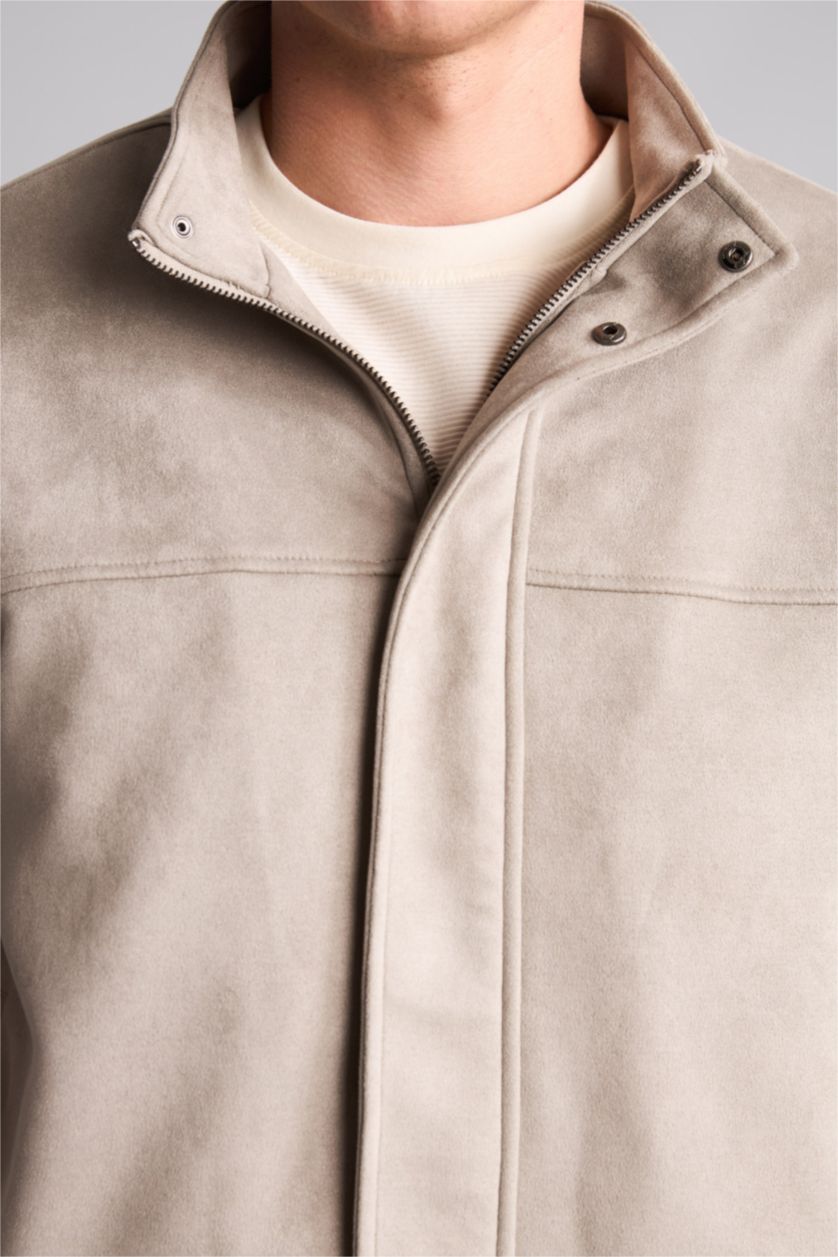 Ерлер Сұр Oversize күрте
