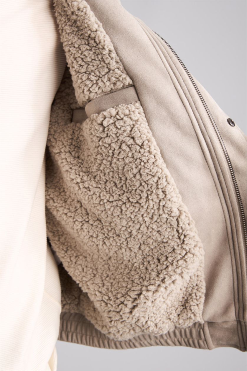 Ерлер Сұр Oversize күрте