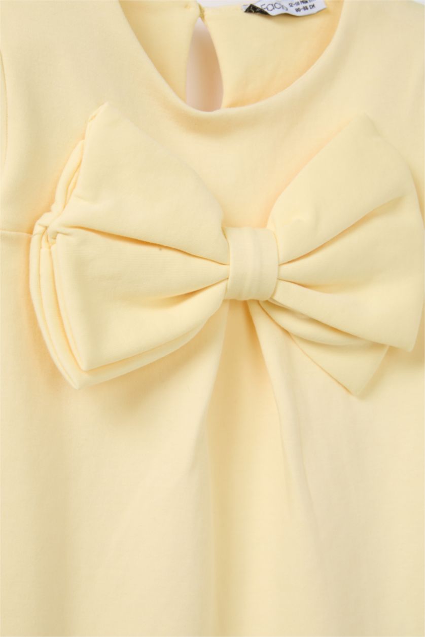 BÉBÉ FILLE Jaune Clair Robe pour bébé fille