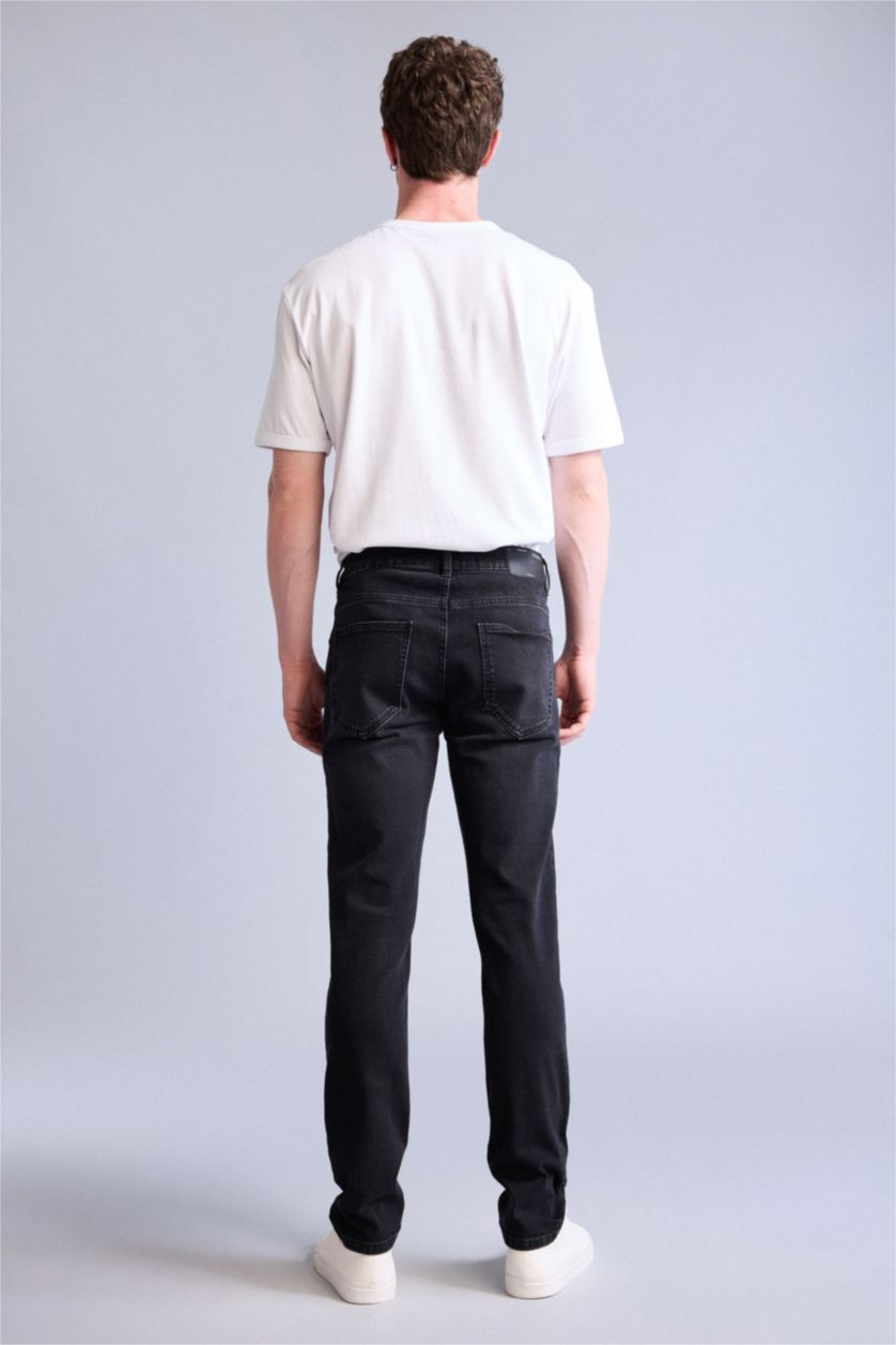 MAN Black Pedro Slim Fit Trousers