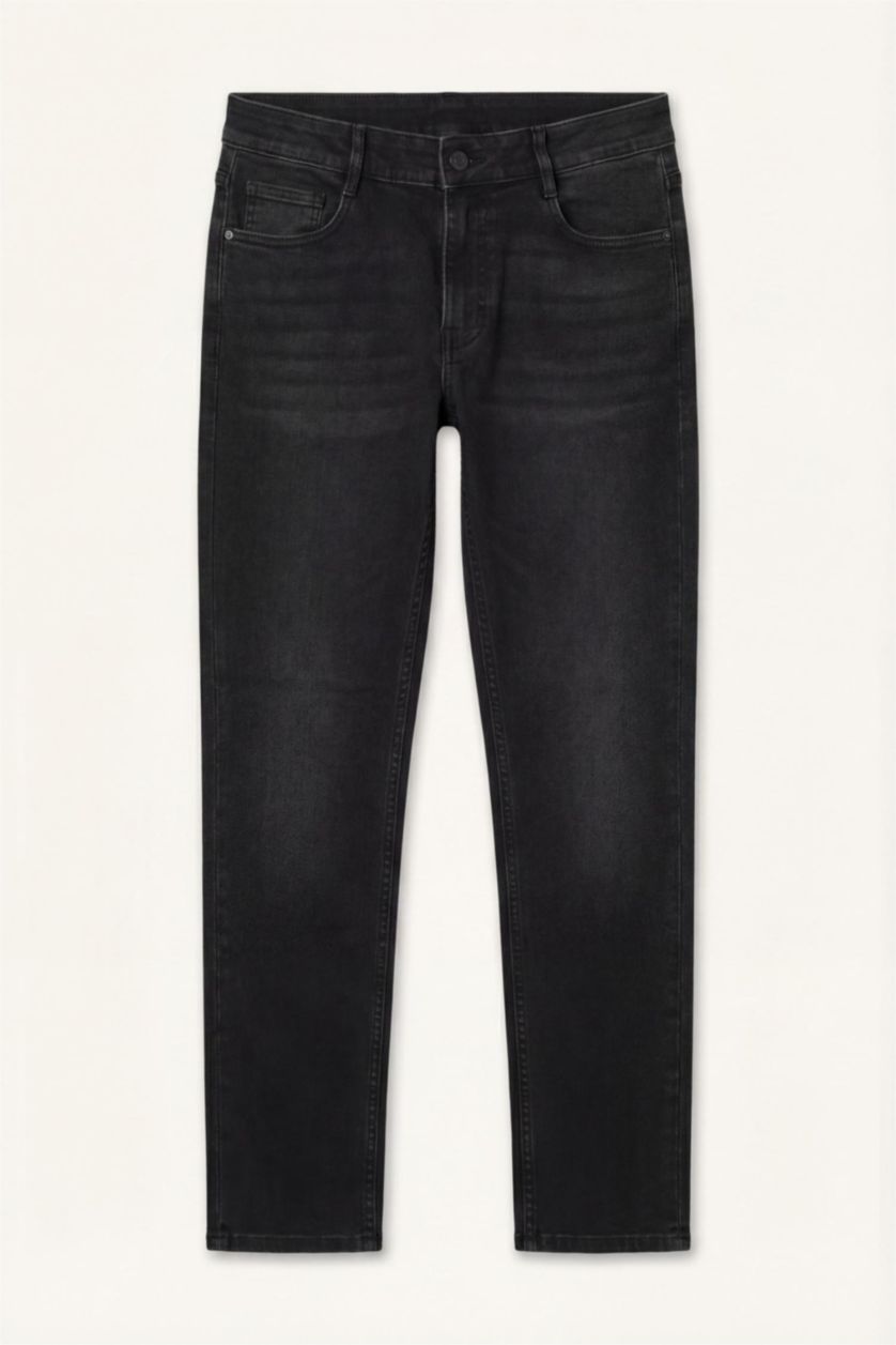 MAN Black Pedro Slim Fit Trousers