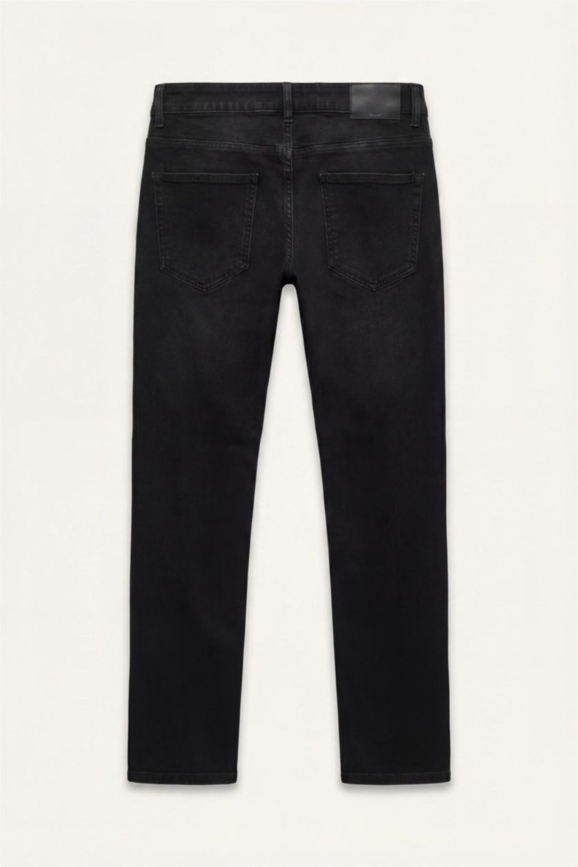 MAN Black Pedro Slim Fit Trousers