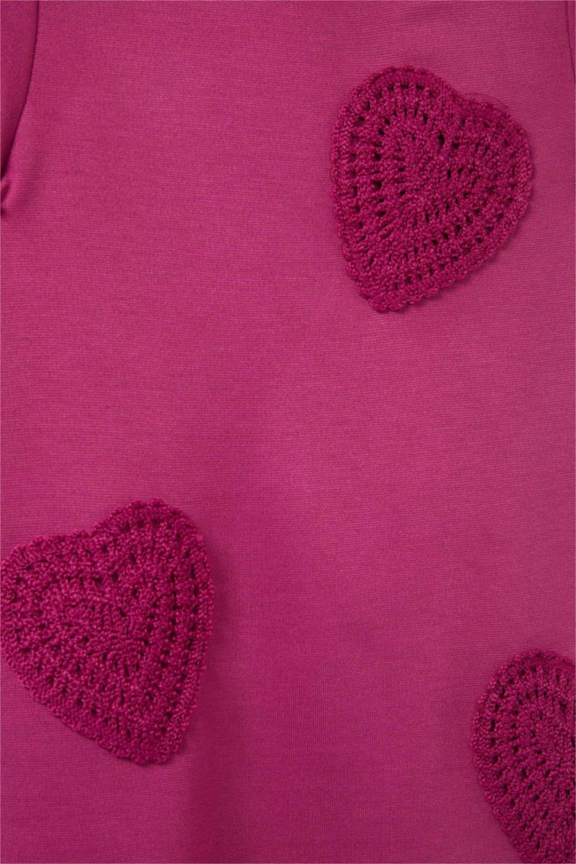 Kız Bebek Fuşya Elbise Kız Bebek