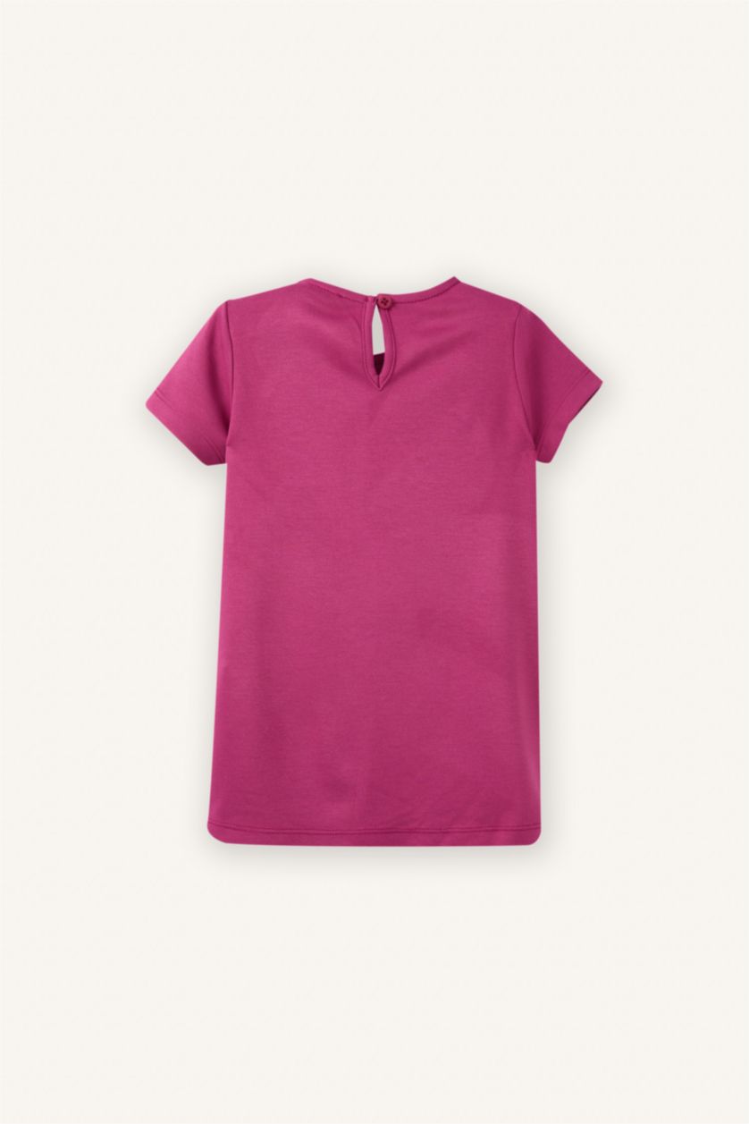 Kız Bebek Fuşya Elbise Kız Bebek