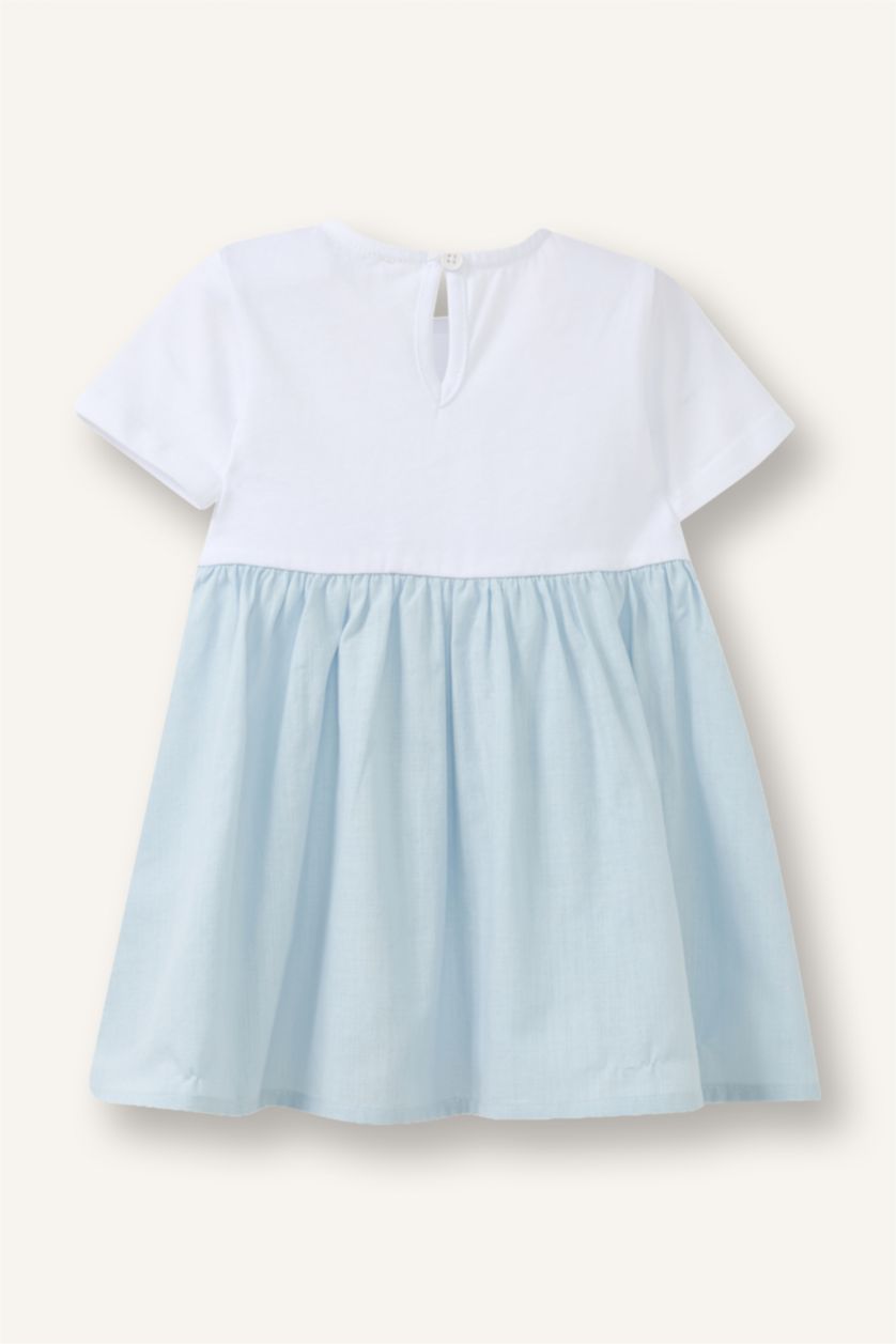 BABY GIRL White Baby Girl Patterned Dress