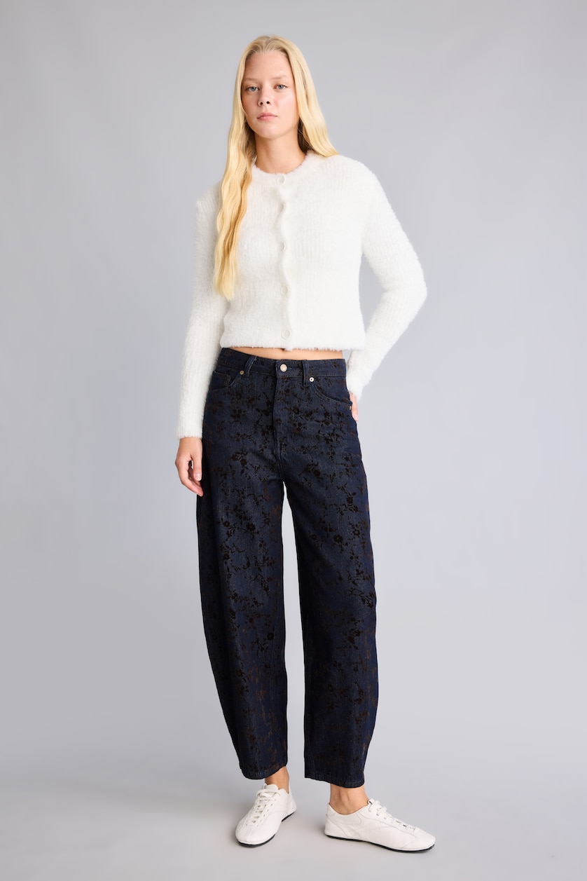 Women Ecru Regular Fit Knitwear Cardigan