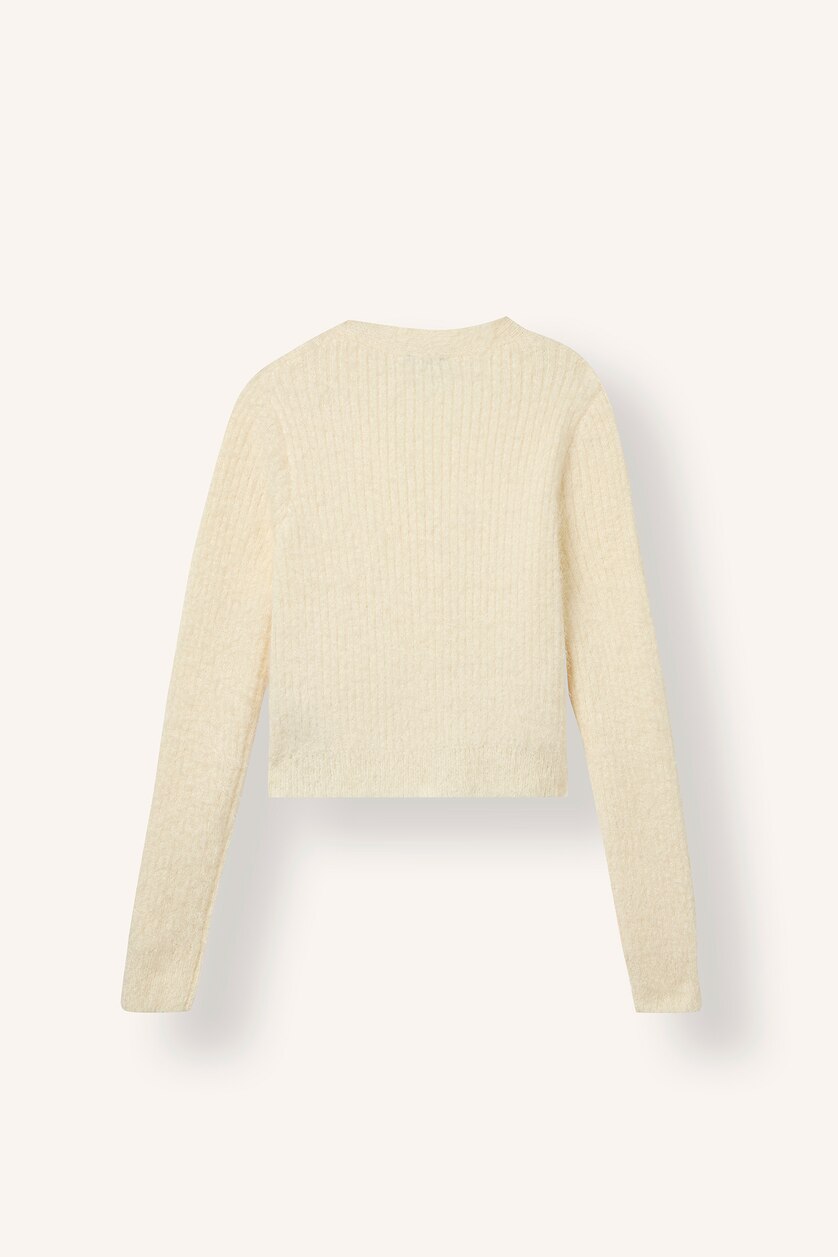 Женщины Бежевый Кардиган Regular Fit