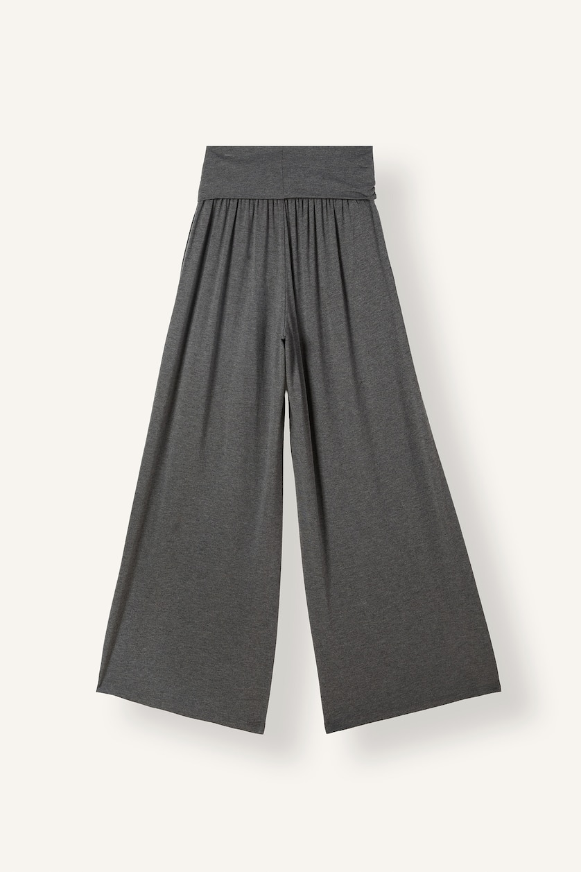 Women Grey Melange Regular Fit Fall in Love