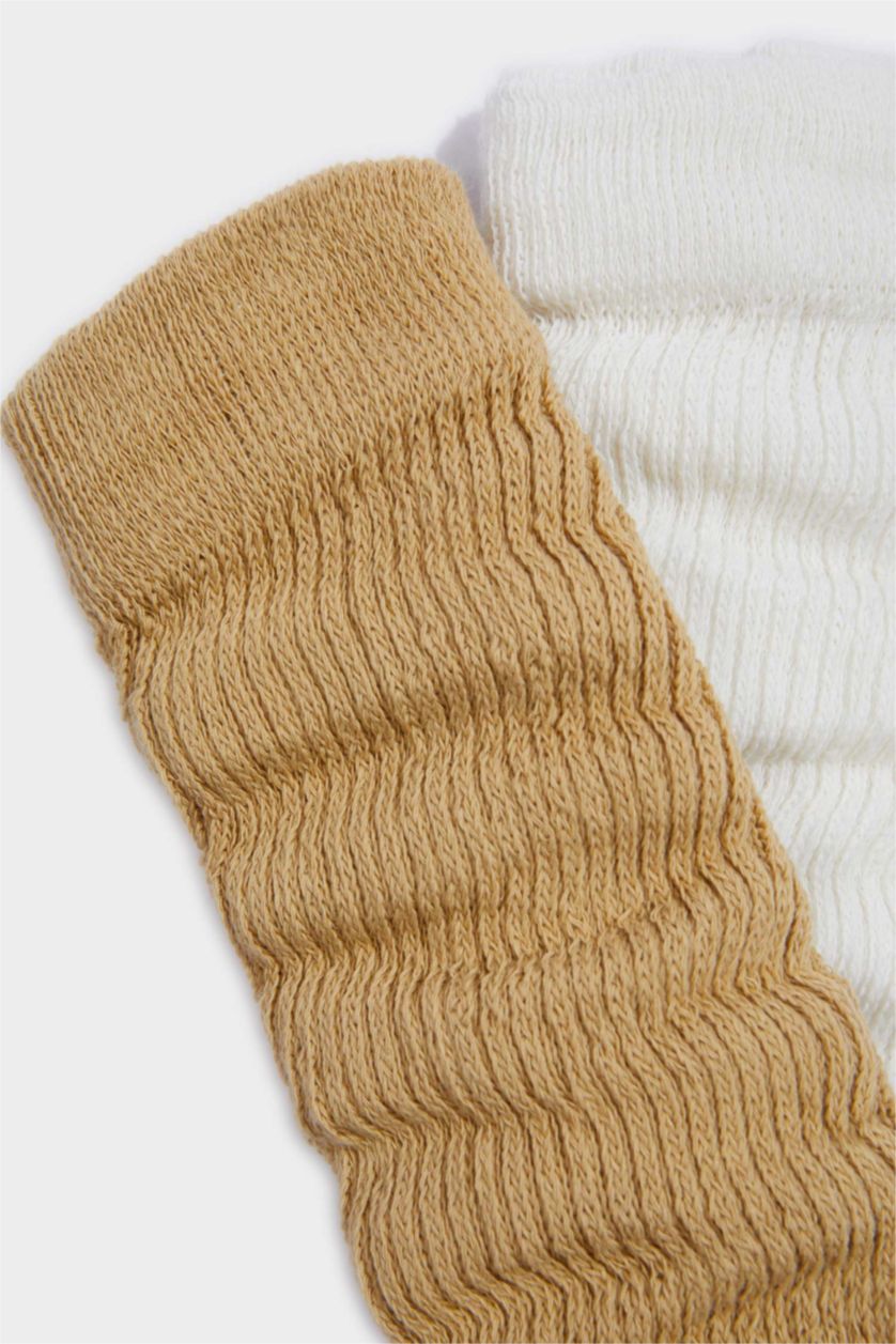 Kadın Vizon Kadın 2'li Pamuklu Tozluk