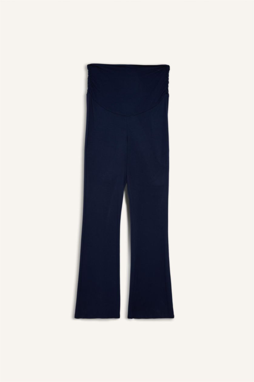 Woman NAVY بنطلون حمل قصة عادية شارلستون