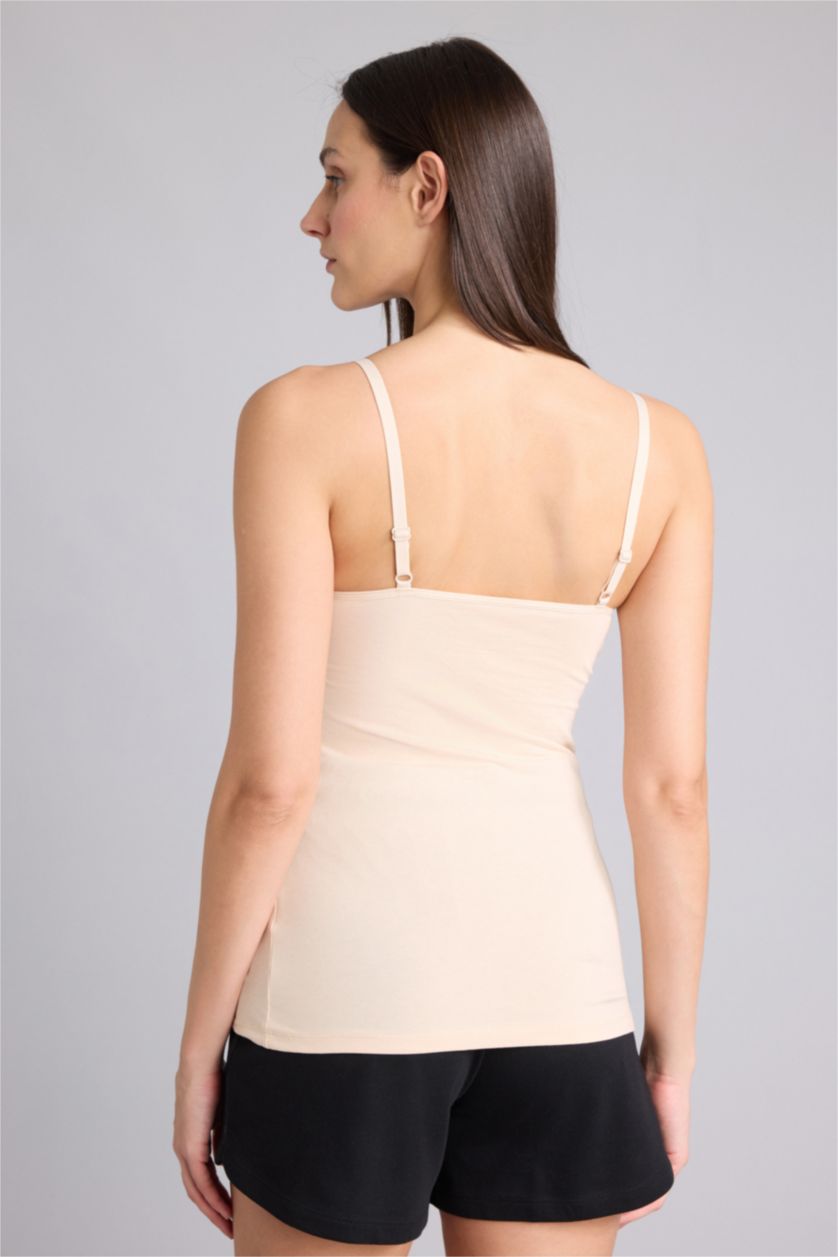 Kadın Vizon Regular Fıt Emzirme Atleti