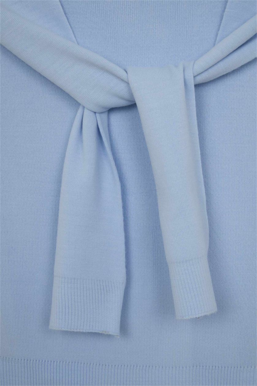 Kadın Açık Mavi Kadın Atkı