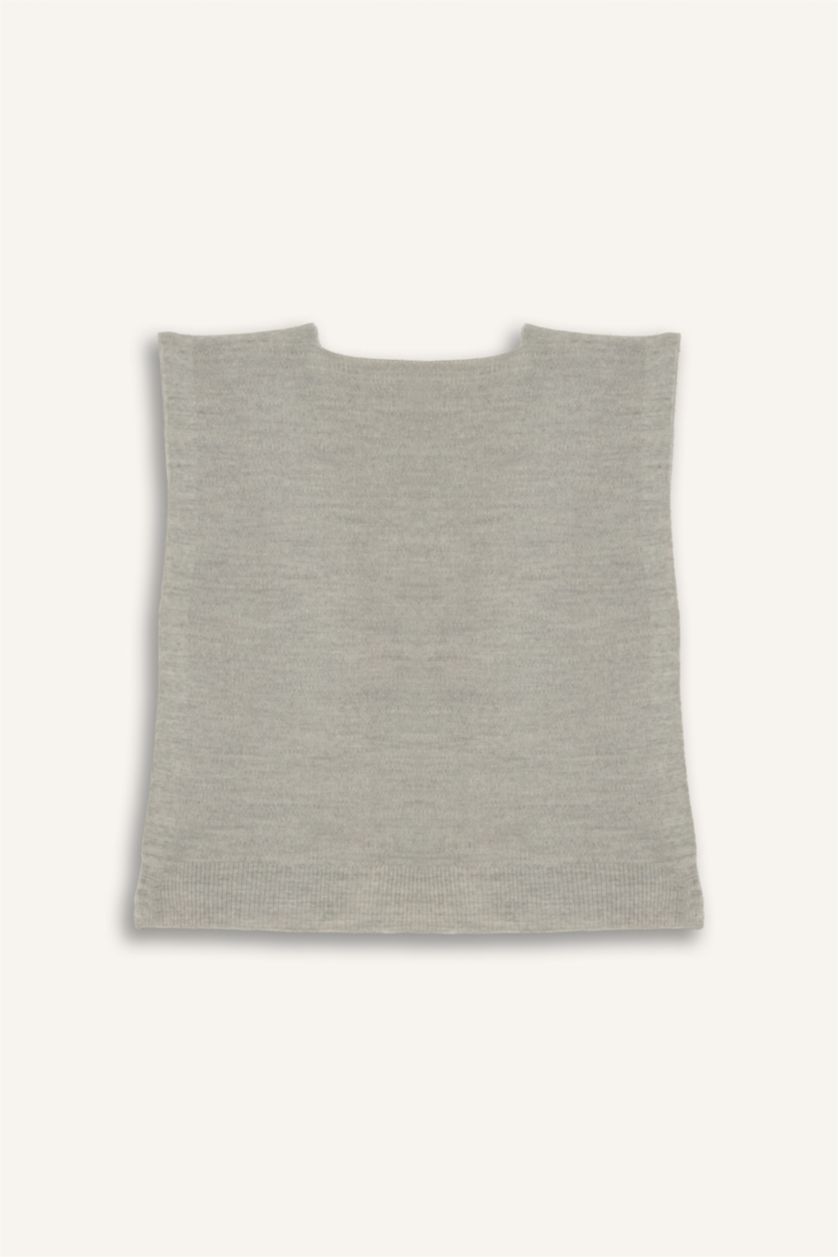 Kadın Açık Gri Kadın Atkı