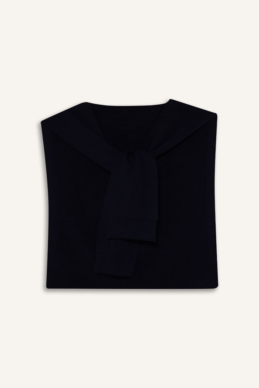 Kadın Lacivert Kadın Atkı