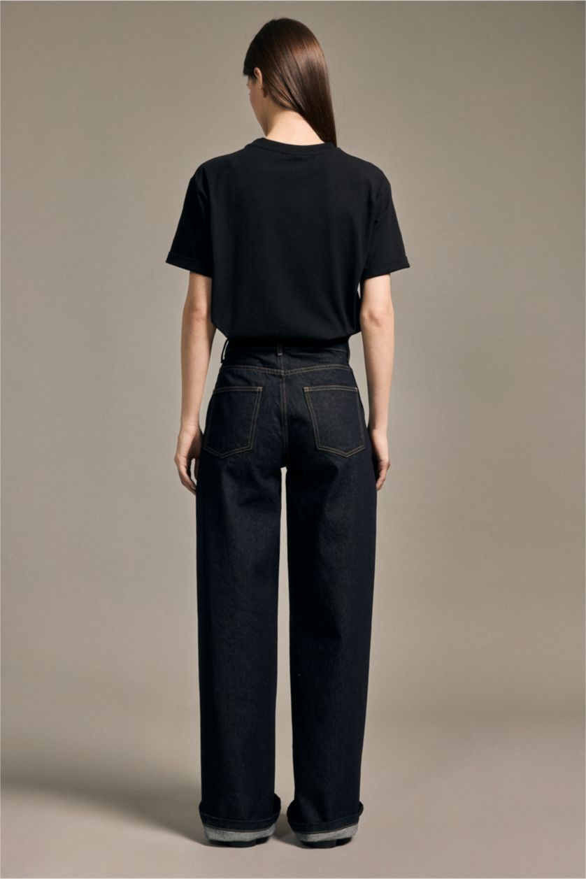 Woman NAVY Trousers