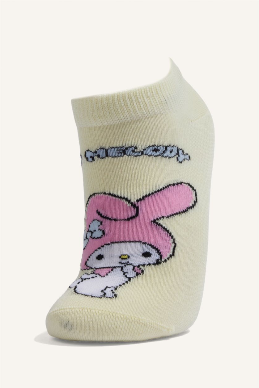 Young Girls - Teen Girls Karma Girl Hello Kitty Licensed 3 piece Short Socks