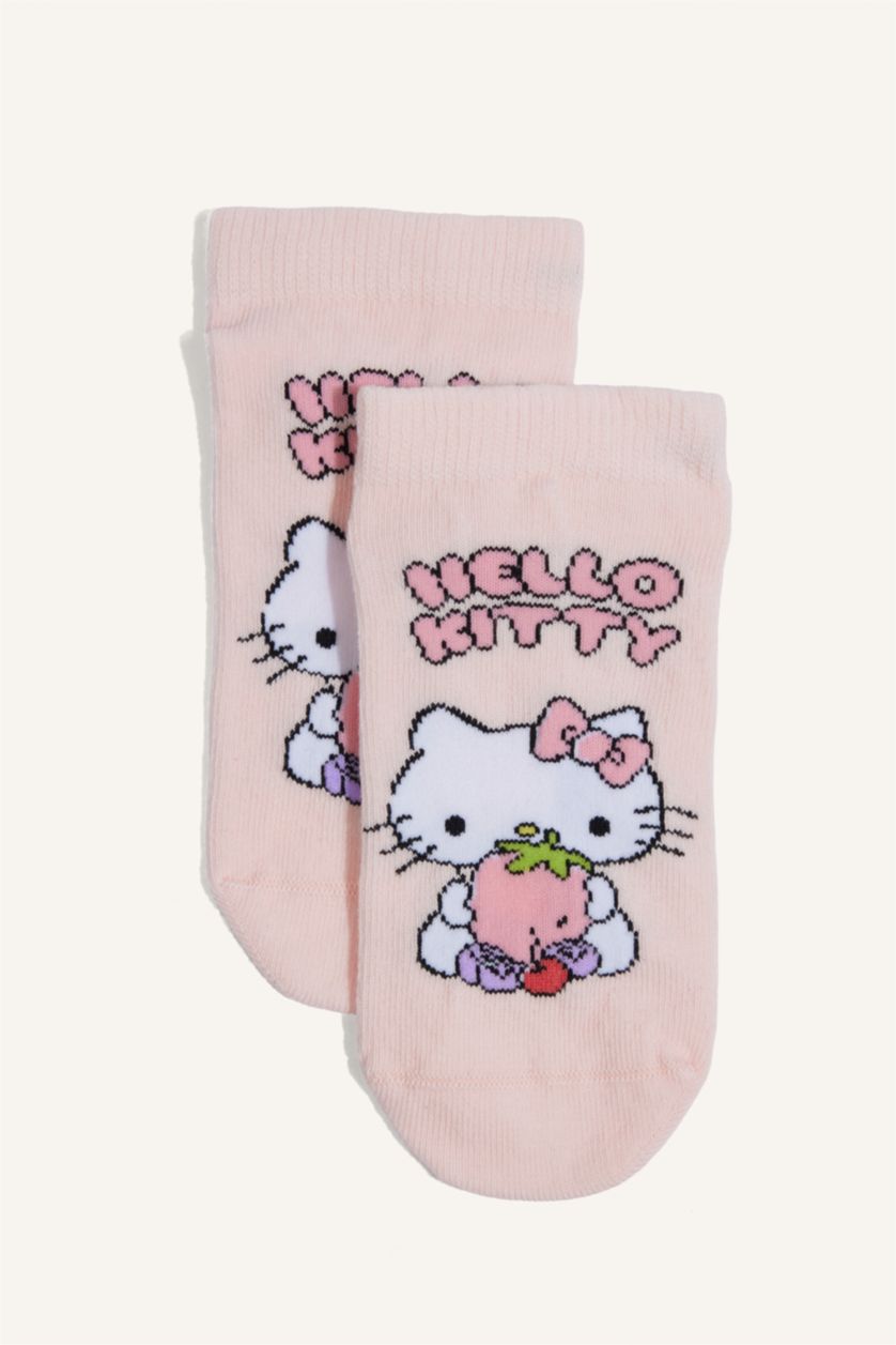 Young Girls - Teen Girls Karma Girl Hello Kitty Licensed 3 piece Short Socks