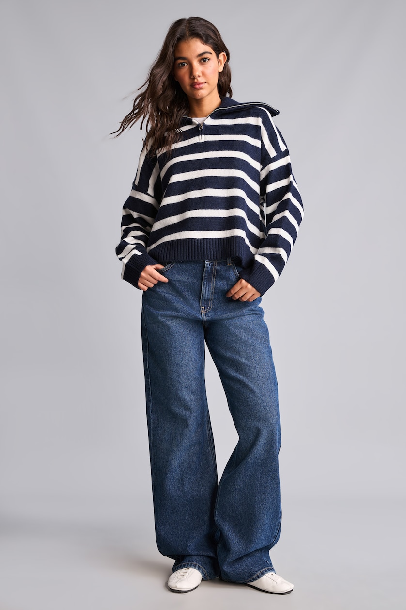 Women NAVY Regular Fit Pullover