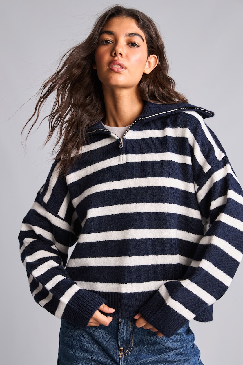Women NAVY Regular Fit Pullover