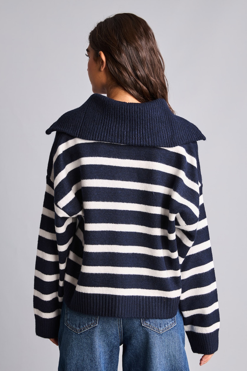 Women NAVY Regular Fit Pullover