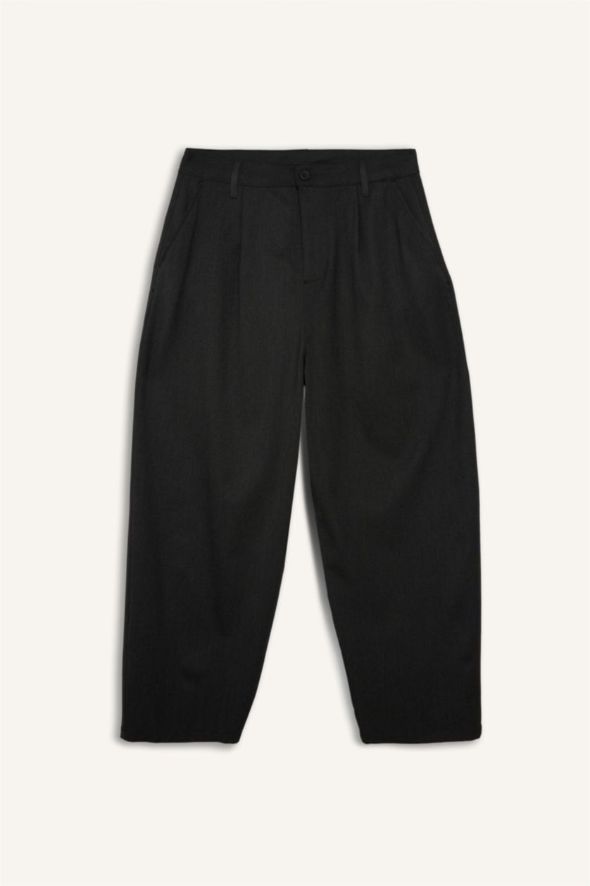 رجالي أنثرا بنطلون قماش كلاسيكي برجل واسع