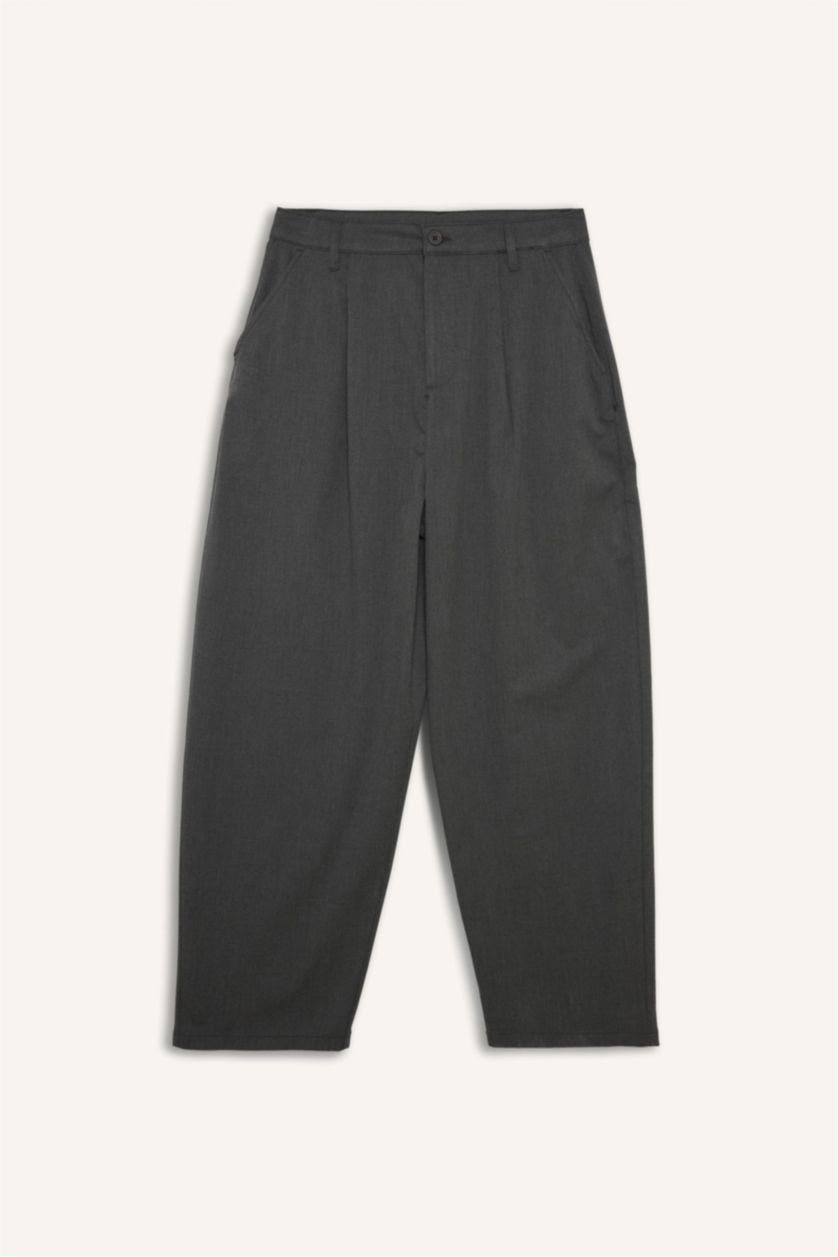 Men Grey Trousers