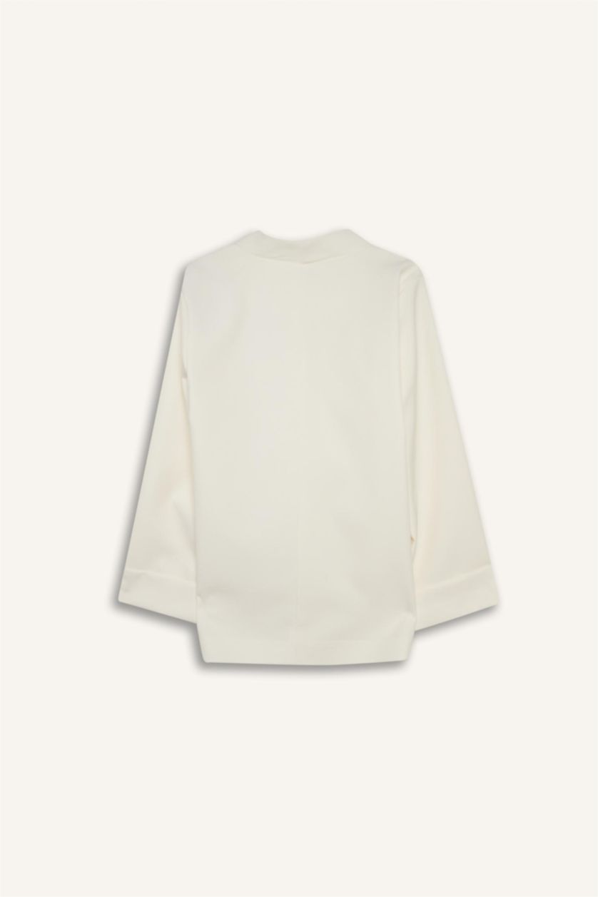 WOMAN Ecru Relax Fit Blazer