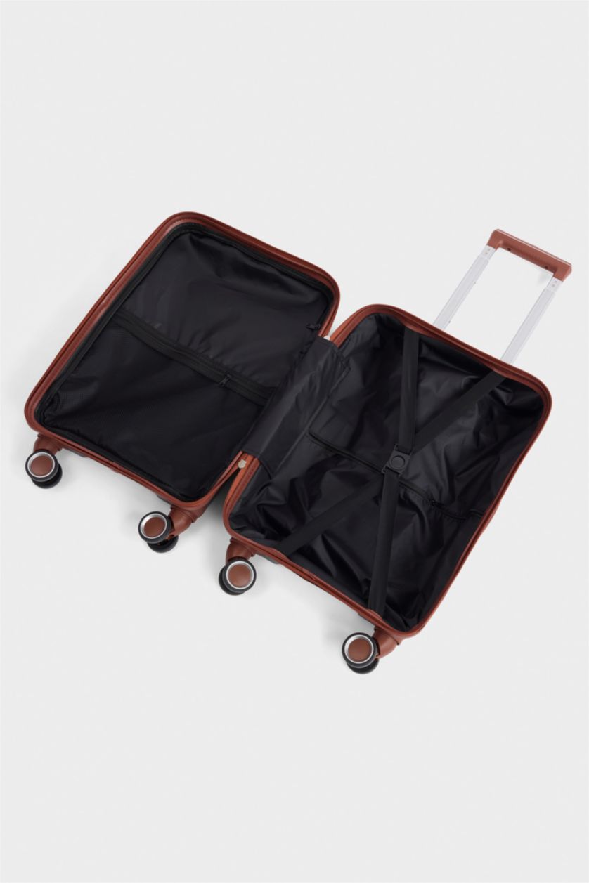 Kadın Antra Küçük Unisex Sert Kapaklı Valiz