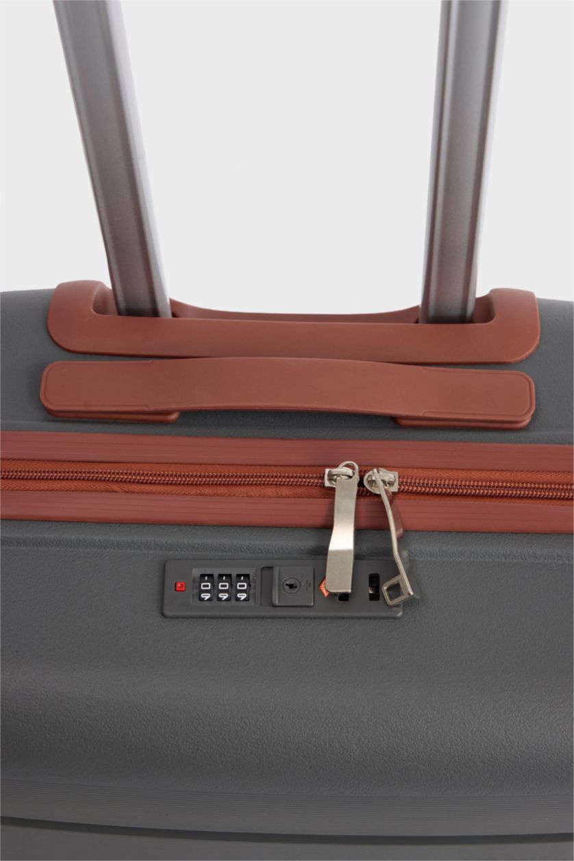 Kadın Antra Orta Unisex Sert Kapaklı Valiz