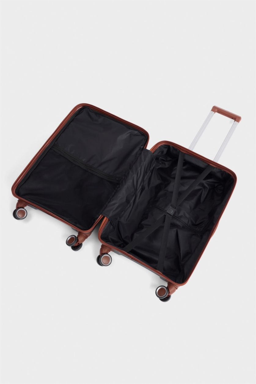 Kadın Antra Orta Unisex Sert Kapaklı Valiz