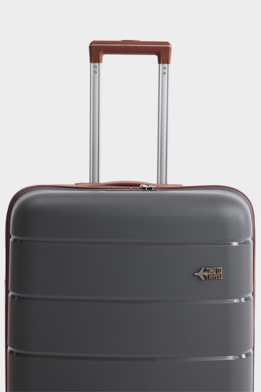 Kadın Antra Büyük Unisex Sert Kapaklı Valiz