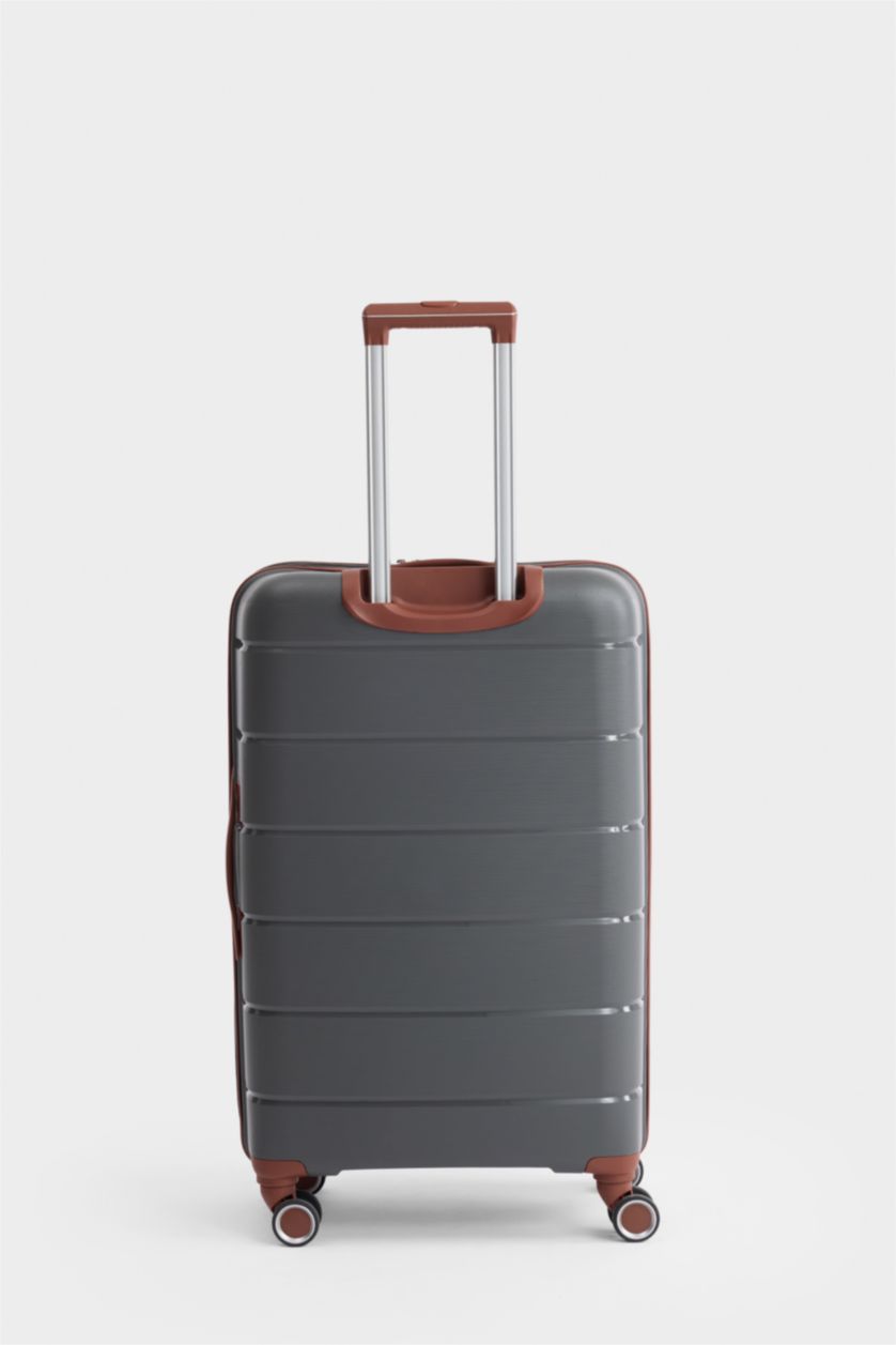 Kadın Antra Büyük Unisex Sert Kapaklı Valiz