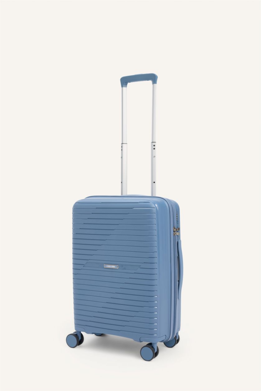 Kadın Petrol-Küçük Unisex Sert Kapaklı Valiz