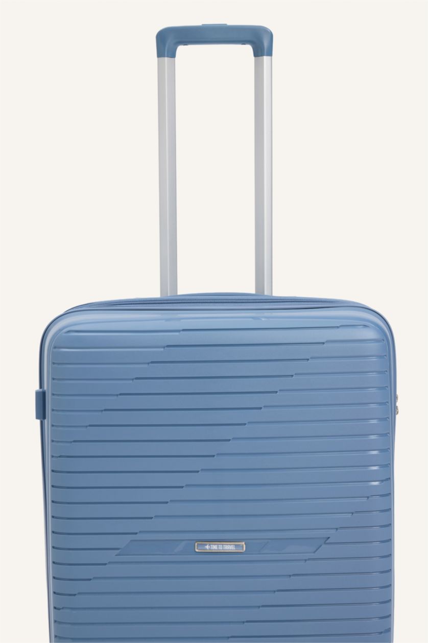 Kadın Petrol-Orta Unisex Sert Kapaklı Valiz