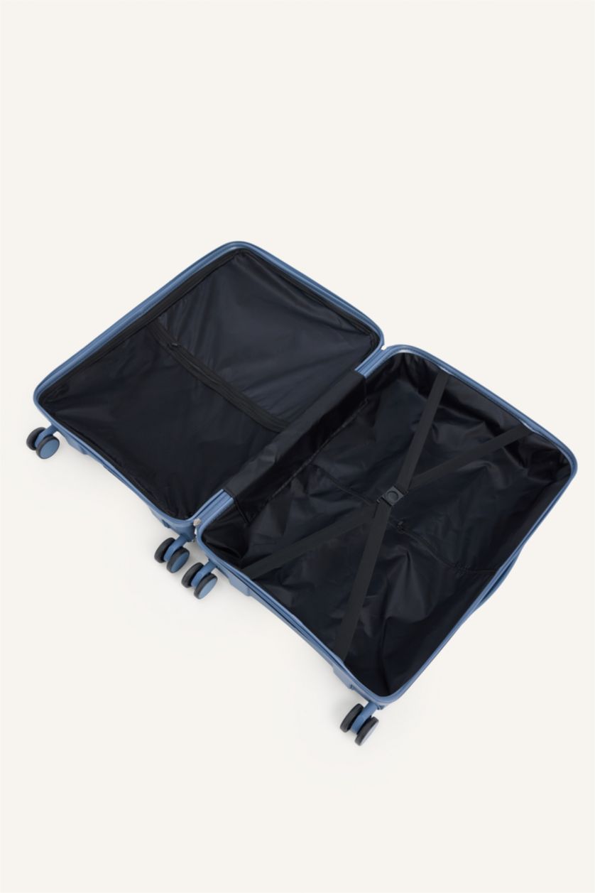 Kadın Petrol-Orta Unisex Sert Kapaklı Valiz