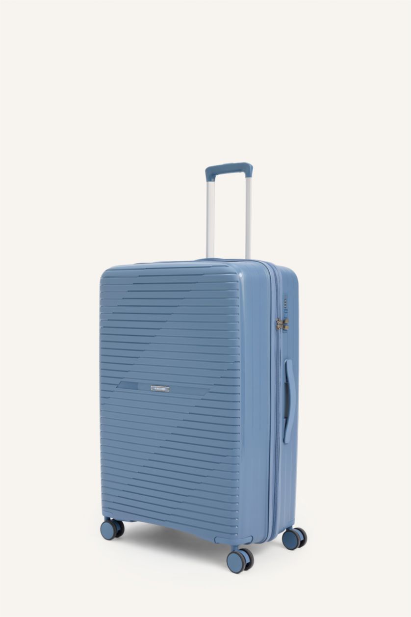 Kadın Petrol-Büyük Unisex Sert Kapaklı Valiz