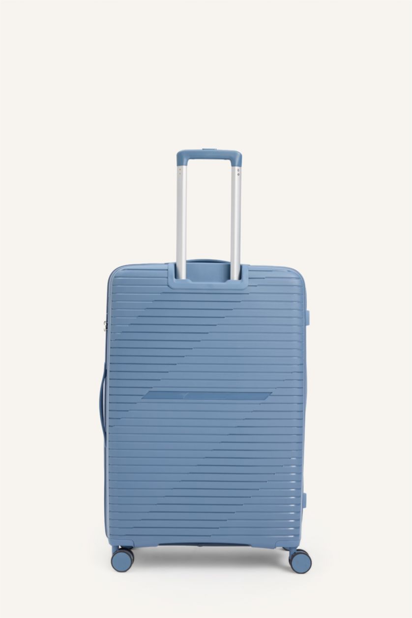 Kadın Petrol-Büyük Unisex Sert Kapaklı Valiz