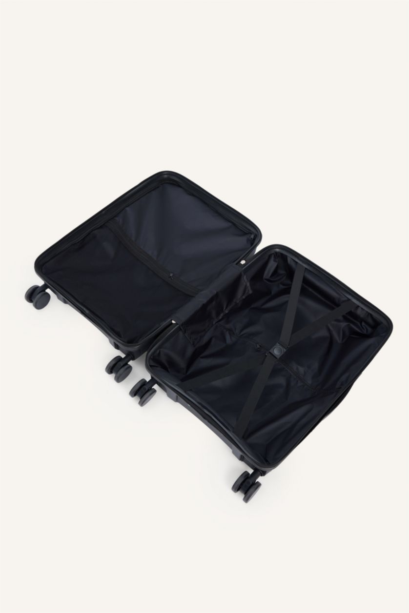Kadın Siyah Küçük Unisex Sert Kapaklı Valiz