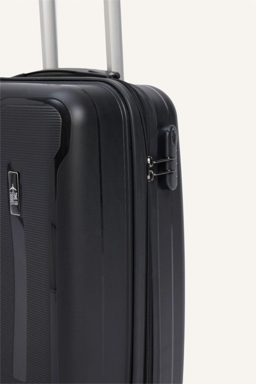 Kadın Siyah Küçük Unisex Sert Kapaklı Büyük Boy	 Valiz