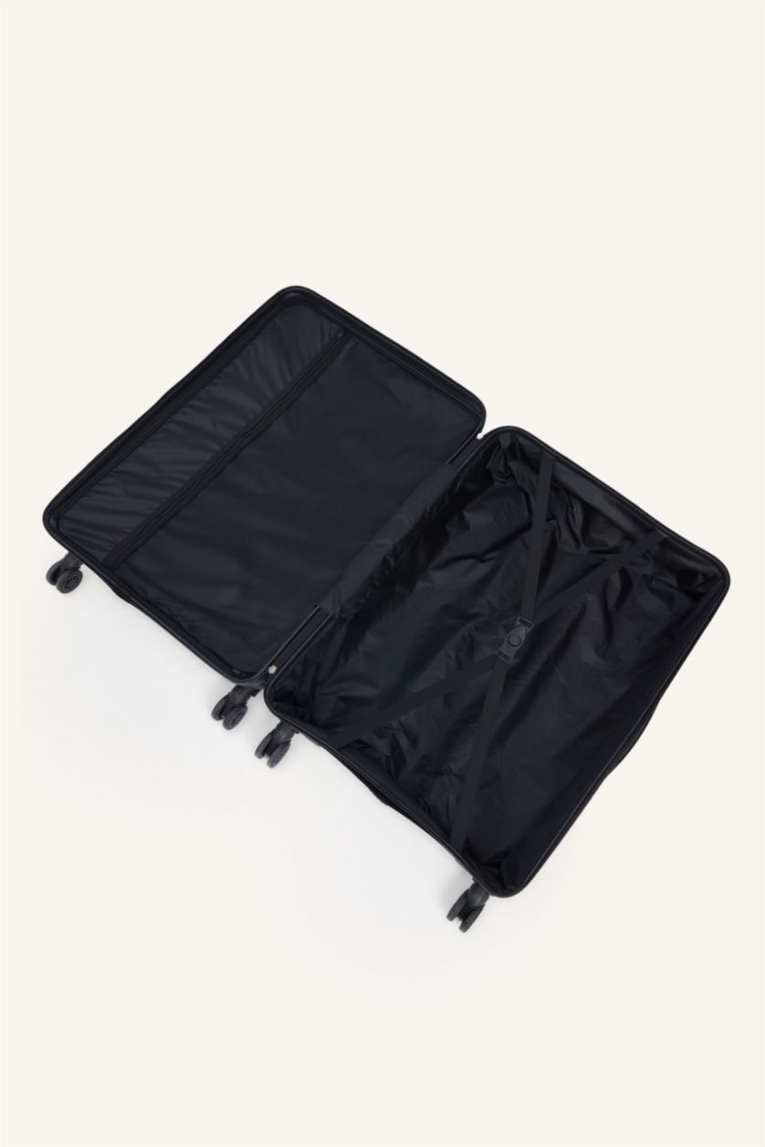 Kadın Siyah Büyük Unisex Sert Kapaklı Büyük Boy	 Valiz