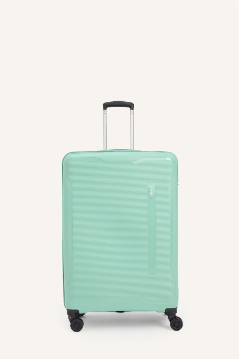 Kadın Mint Büyük Unisex Sert Kapaklı Büyük Boy	 Valiz