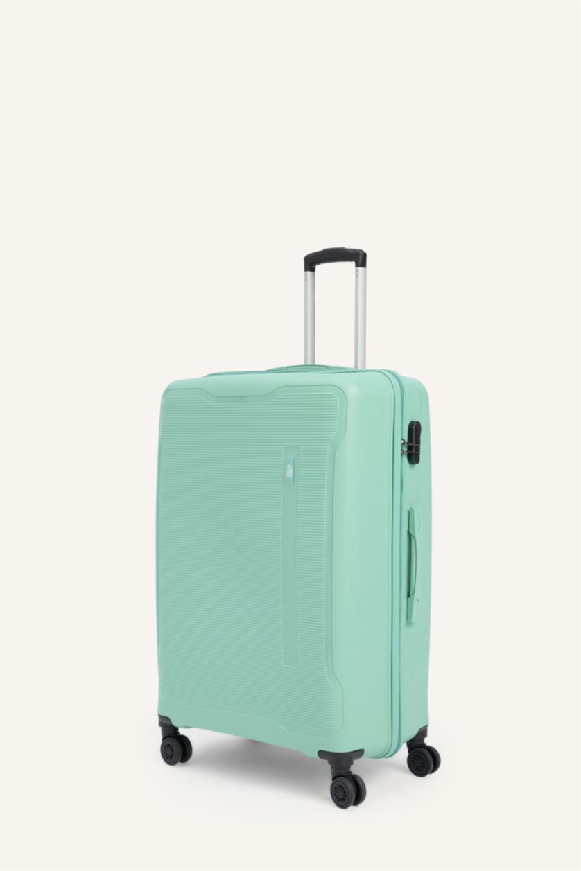 Kadın Mint Büyük Unisex Sert Kapaklı Büyük Boy	 Valiz