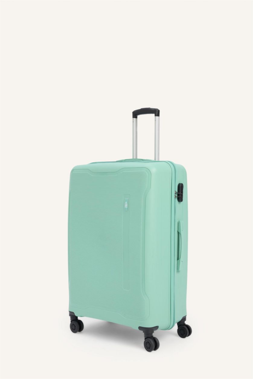 Kadın Mint Büyük Unisex Sert Kapaklı Büyük Boy	 Valiz