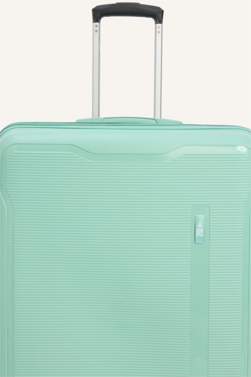 Kadın Mint Büyük Unisex Sert Kapaklı Büyük Boy	 Valiz