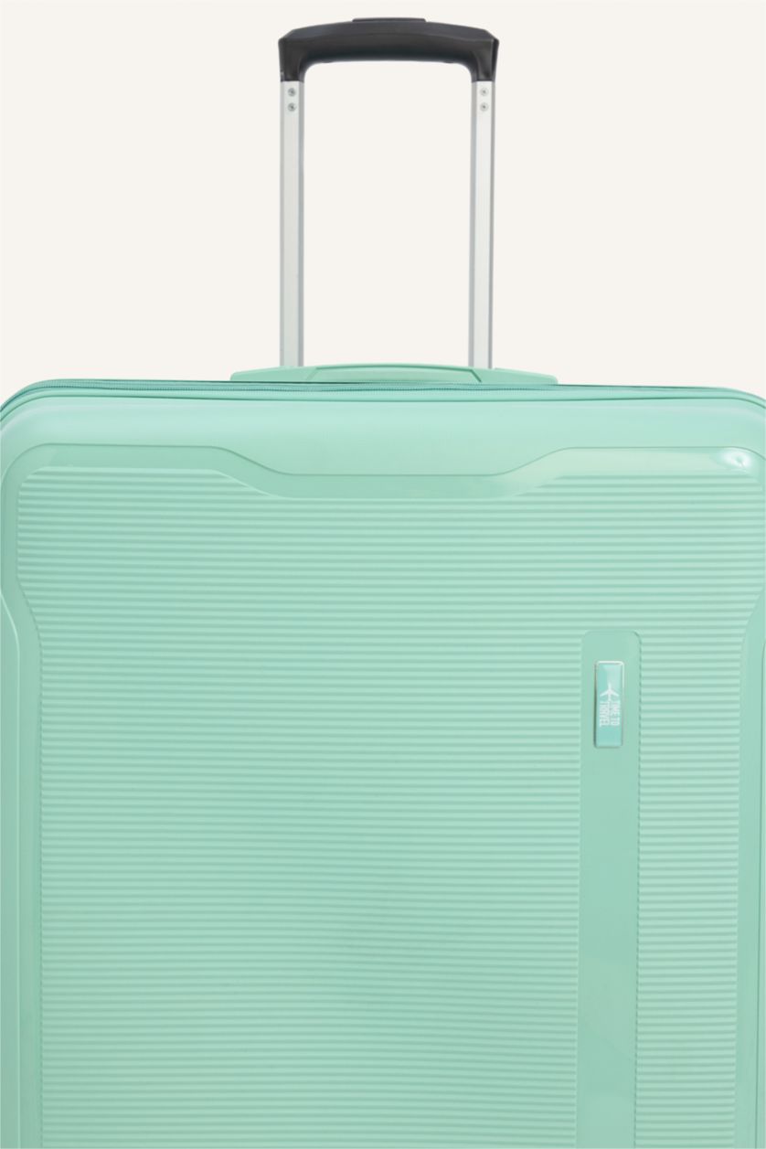 Kadın Mint Büyük Unisex Sert Kapaklı Büyük Boy	 Valiz